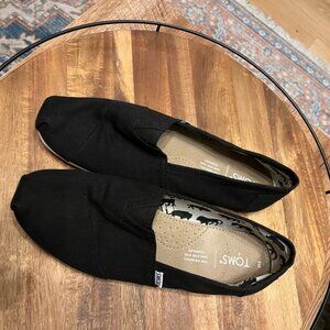 Alpargata Slip-On Shoes (Men's 9) - Black Canvas